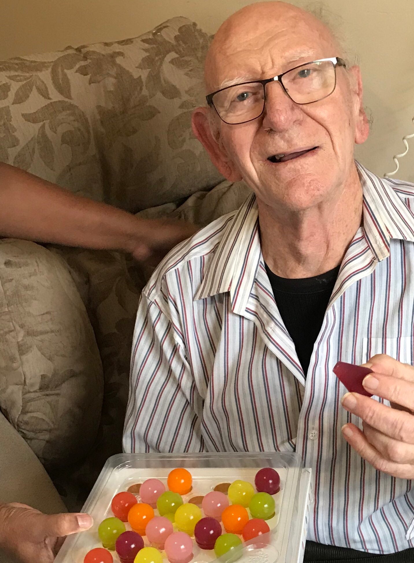 Don is loving his Jelly Drops