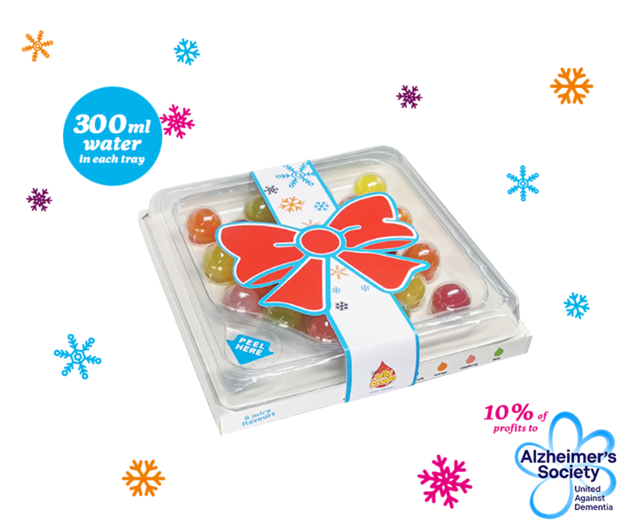 Gift Jelly Drops water sweets this Christmas!