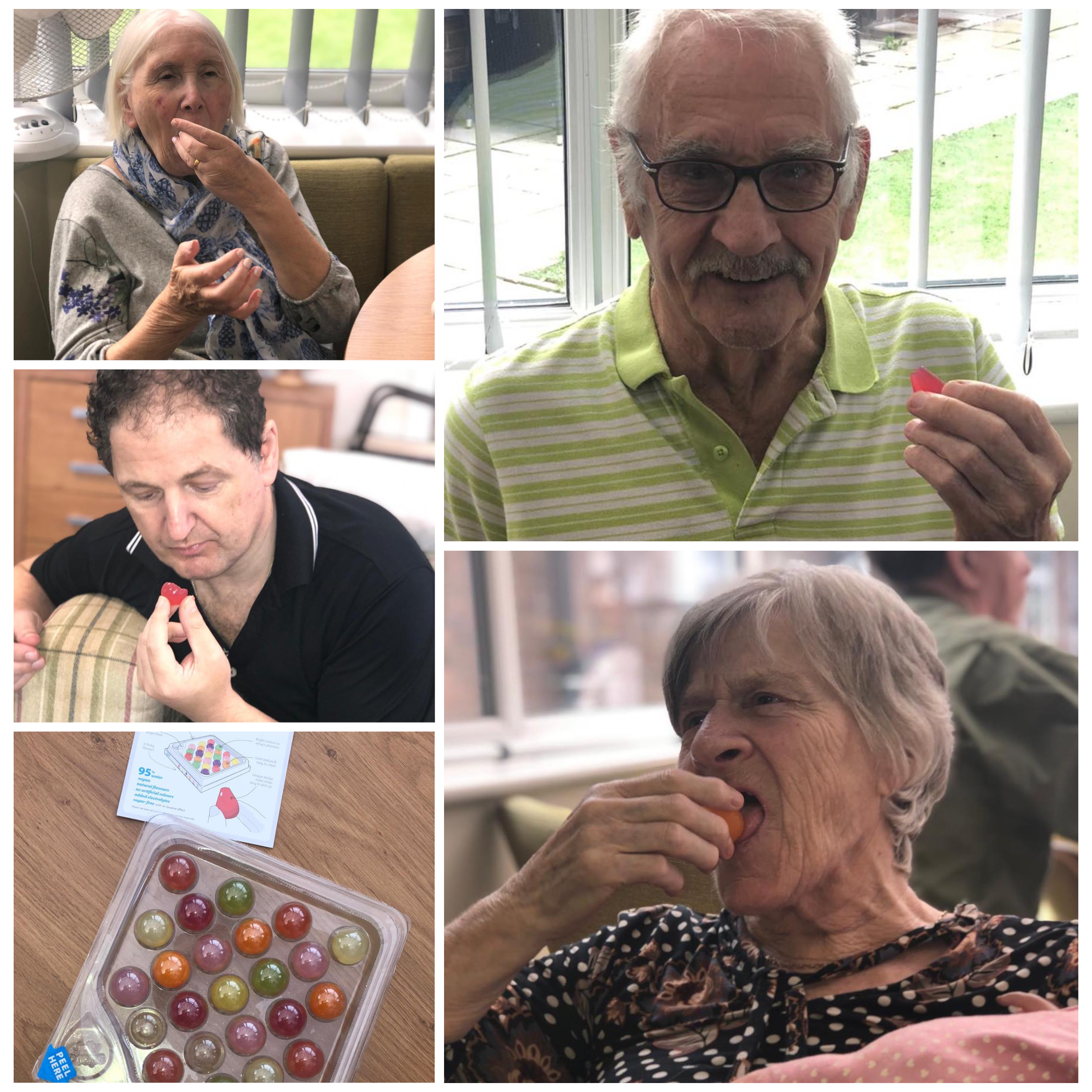 Our residents enjoy a lovely sweet treat